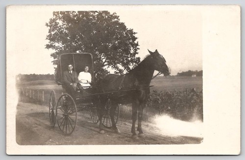 Rppc man and - man, woman