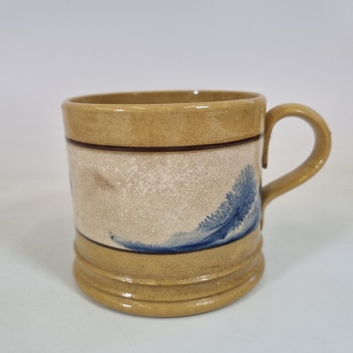 Antique rare 19thc mocha ware - antique,