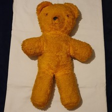 Vintage Retro Orange Faux Fur