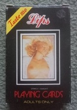 LIPS, PLAYING CARDS - ADULTS