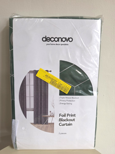 Deconovo foil print blackout - print,