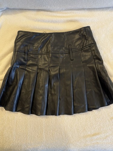 Bershka women black faux - bershka,