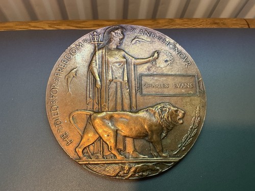 Ww1 memorial plaque death - ww1,