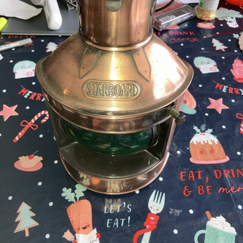 Reproduction starboard lantern - starboard,