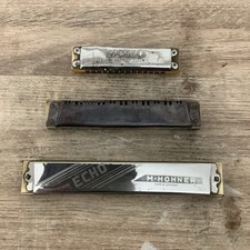 3 X Hohner Harmonics 2 X ECHO