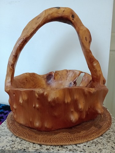 Large chunky rustic wooden - chunky,