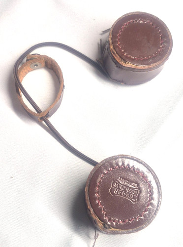 Vintage ww2 leather pecar - ww2,