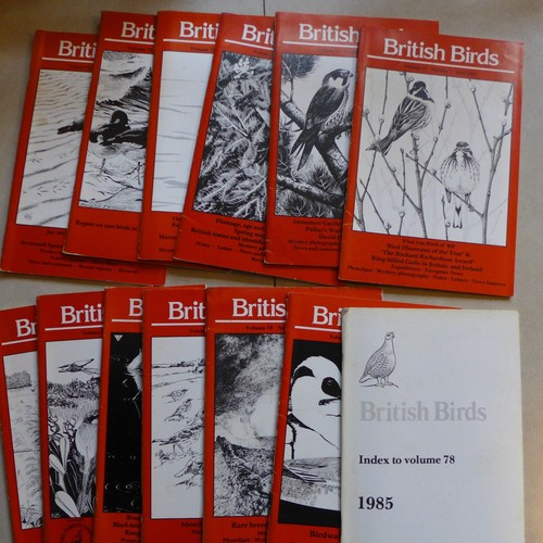 British birds magazines - british, (full