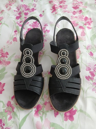 Ladies rieker wedge - 2",
