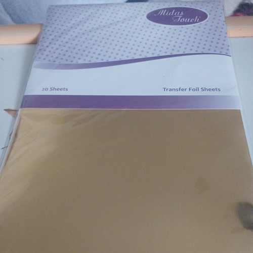 Midas touch transfer foil - midas,