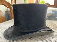 Vintage Top Hat Black 55cm