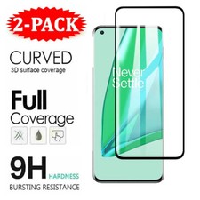 2 x Full Tempered Glass Guard Screen Protector For OnePlus 10T 11 6T 7T 8T 9 Pro