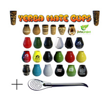 Yerba Mate Ceramic Cup Gourd &