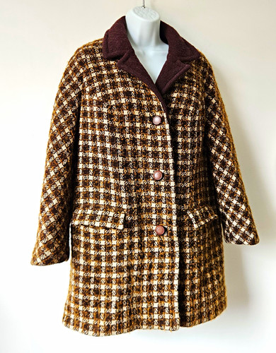 Vintage 60s brown pumpkin - vintage,
