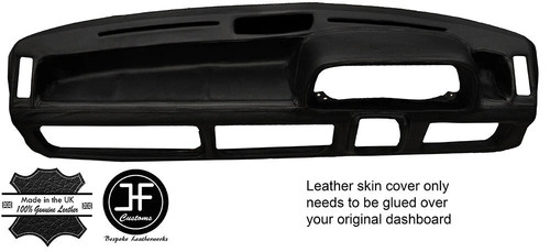Black stitching dash dashboard - black,