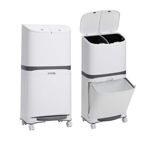 Compartment kitchen bin - compartment,