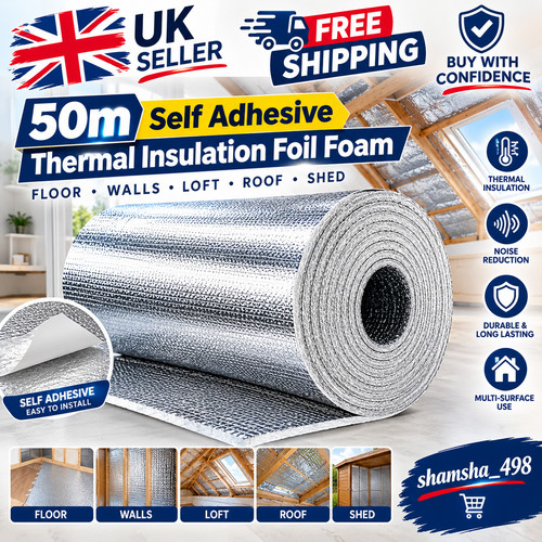 50m self adhesive thermal - adhesive,