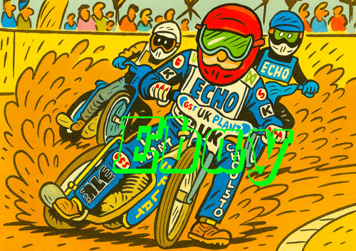 Poole pirates speedway retro - pirates,