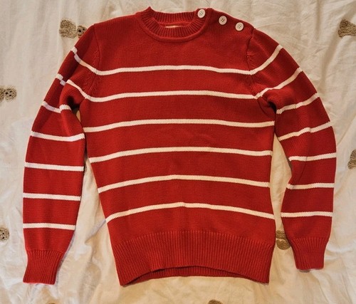 Munrospun ladies red white - red, &