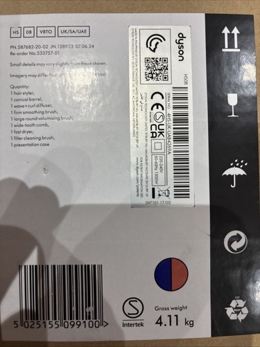 Dyson airwrap d - airwrap, i.d