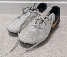 Nike Kids Size 1 Phantom GX II Academy FG/MG FD6723 100 Football Boots Used 