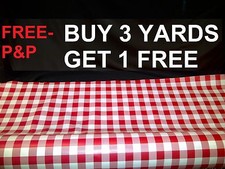 High Quality Red White Gingham