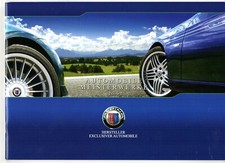 Alpina B3 D3 B5 B6 D7 2009-10 German Market Sales Brochure BMW