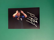 TERRY JENKINS - PDC DARTS SIGNED 6X4 PHOTO