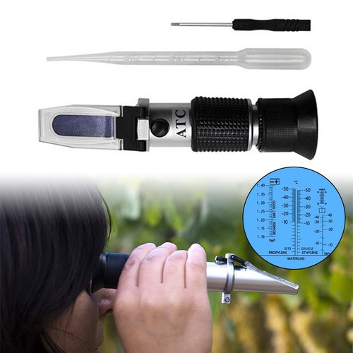 Handheld glycol refractometer - handheld,