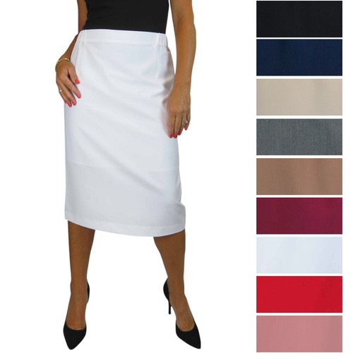 Ladies smart pencil skirt - ladies,