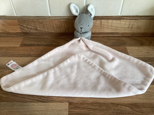 Sainsburys pink grey bunny - pink,