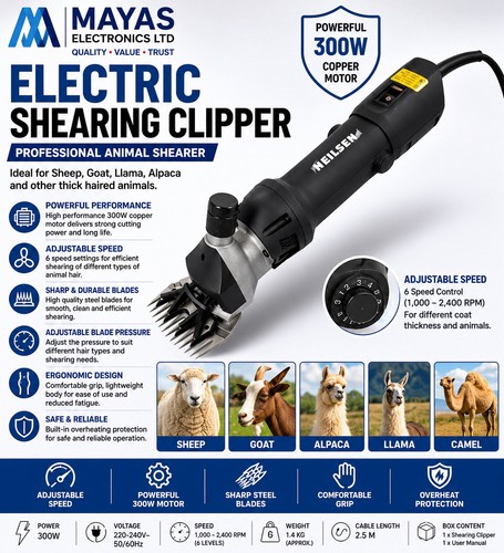 Electric shearing shear - electric,