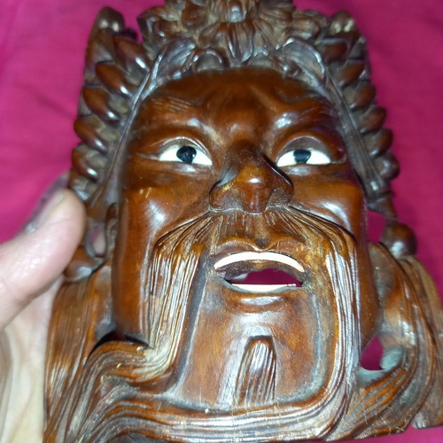 Antique wooden carving - wooden, a