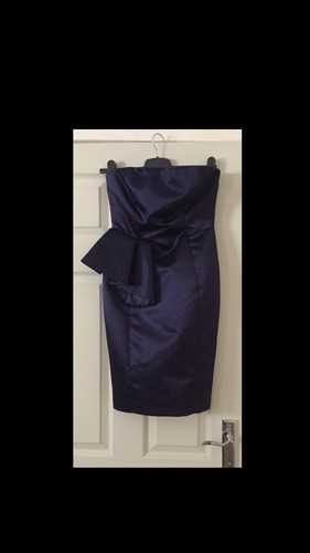 Zara women blue satin - zara,