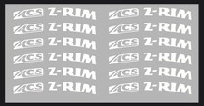 ACS Z Rim logos old school BMX Restoration decals *cusom order