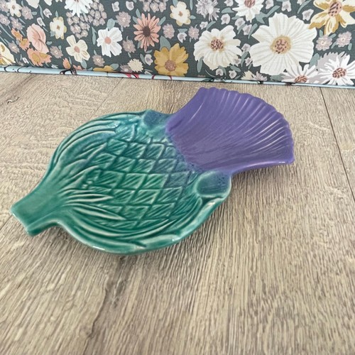 Vintage ceramic thistle shaped - vintage,