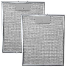 2 x Silver Grease Filters For