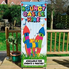 BOUNCY CASTLE HIRE SIGN