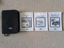 Ford Ka MK1 Official Drivers Handbook Pack From 2000