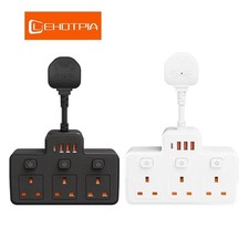 Power Strip UK AC Plug Wall