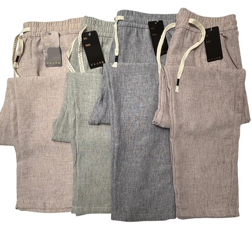 Mens cotton linen - linen, look
