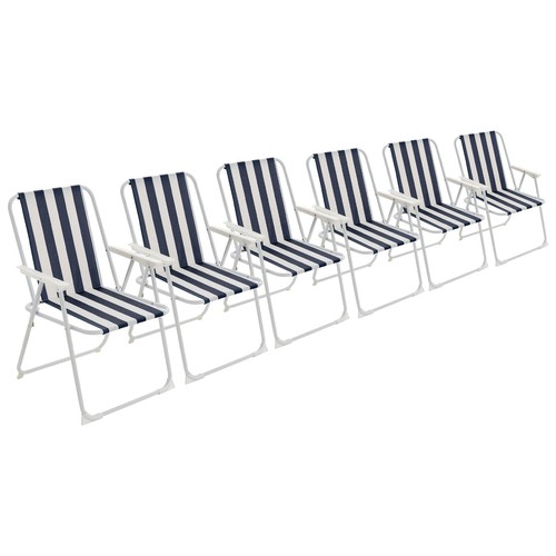 Folding metal beach chairs - metal,