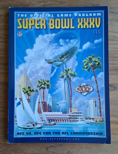2001 super bowl - 2001, xxxv