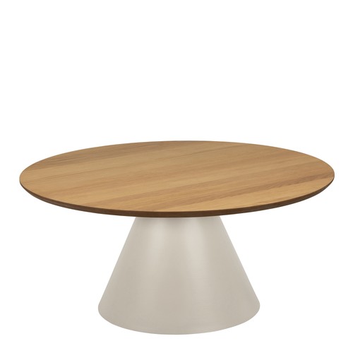 Round coffee table - round, wooden
