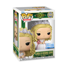 FUNKO POP GLINDA IN WEDDING GOWN WICKED: FOR GOOD EXCLUSIVE PROTECTOR