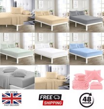 25CM Fitted Sheet Bed Sheets