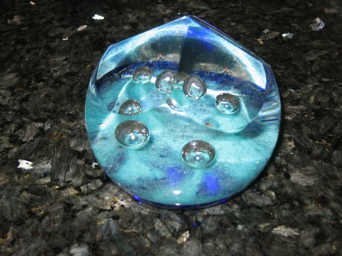 Caithness glass paperweight - glass,