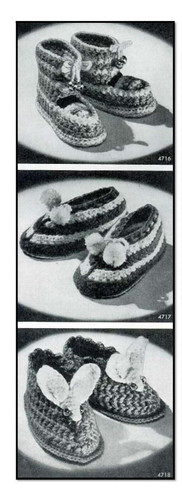 Crochet pattern copy 1940s - pattern,