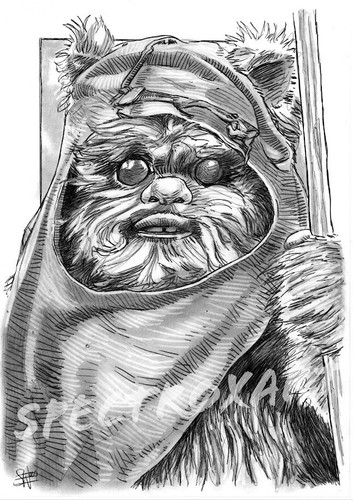 Star wars original art - star,