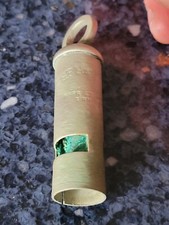 Police whistle The Metropolitan J.Hudson&Co Barr SI  Hockley Birmingham Israel